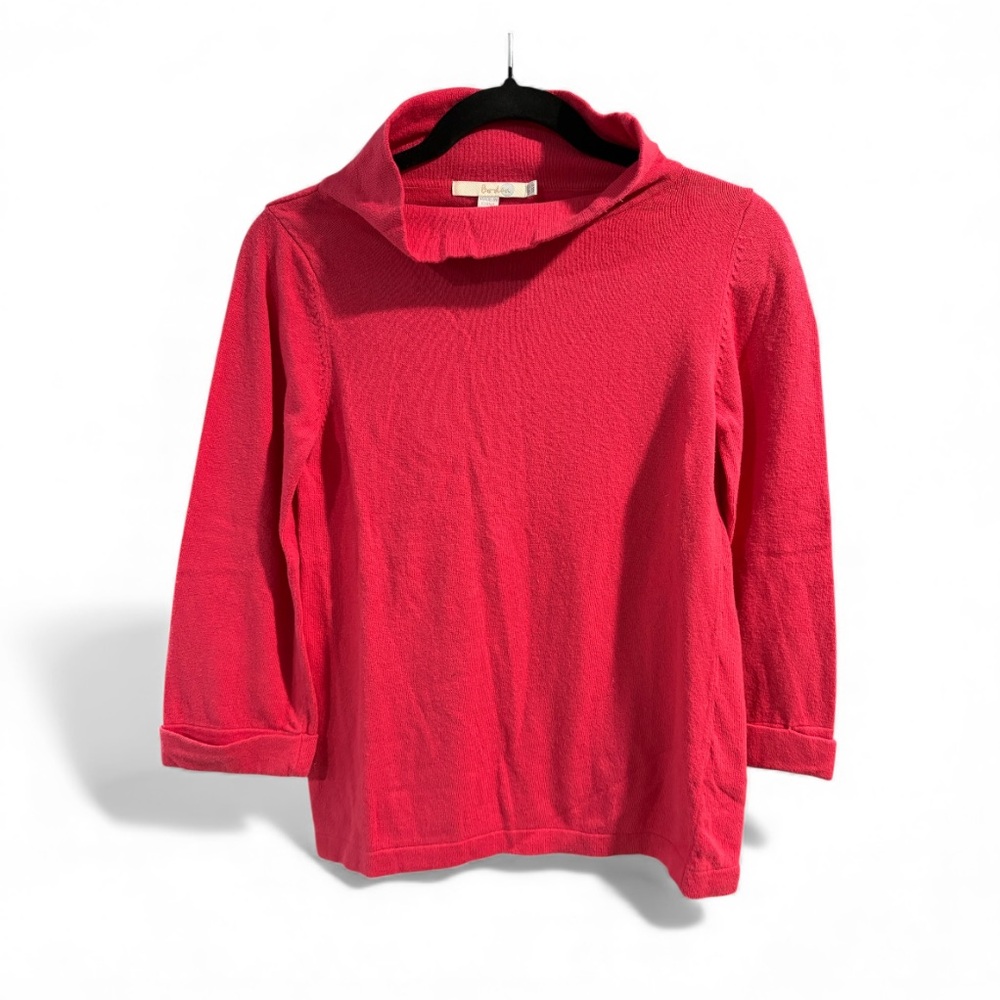 Boden Vibrant Pink Cowl Neck Sweater-‎ Size 6